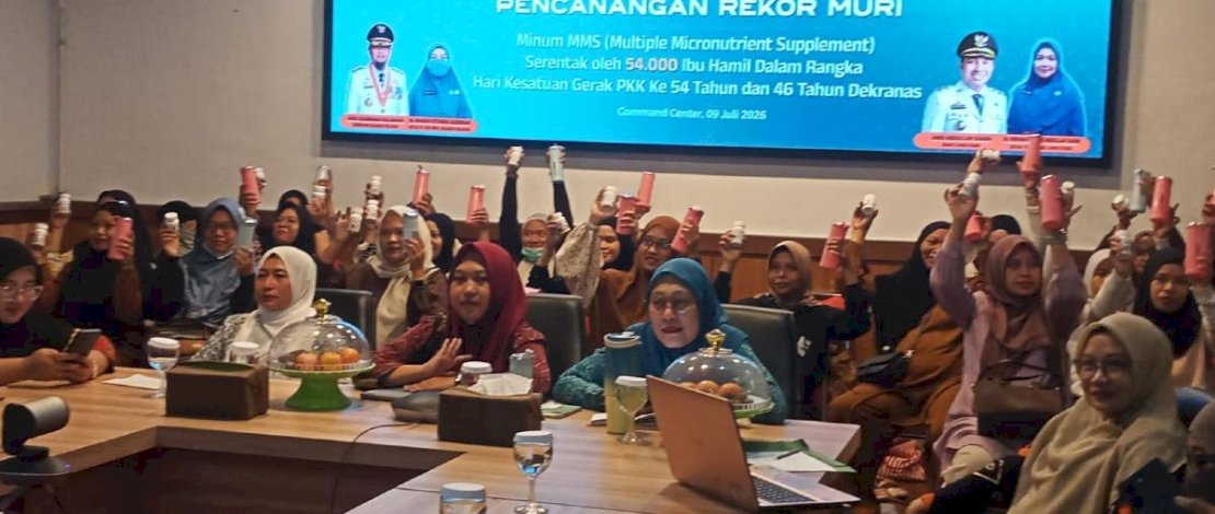 1.476 Ibu Hamil di Luwu Utara Ikut Gerakan Serentak Minum MMS, Perkuat Upaya Cegah Stunting