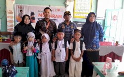 Kolaborasi Rumah Zakat dan Dinas Pendidikan Kota Makassar Hadirkan Senyum untuk 56 Siswa SD Negeri Parinring