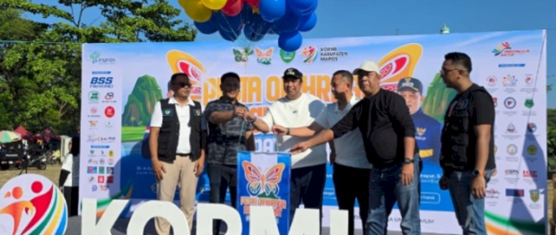 Ribuan Warga Semarakkan Pesta Olahraga Masyarakat Perdana KORMI Maros, Budaya Hidup Sehat Mulai Digencarkan