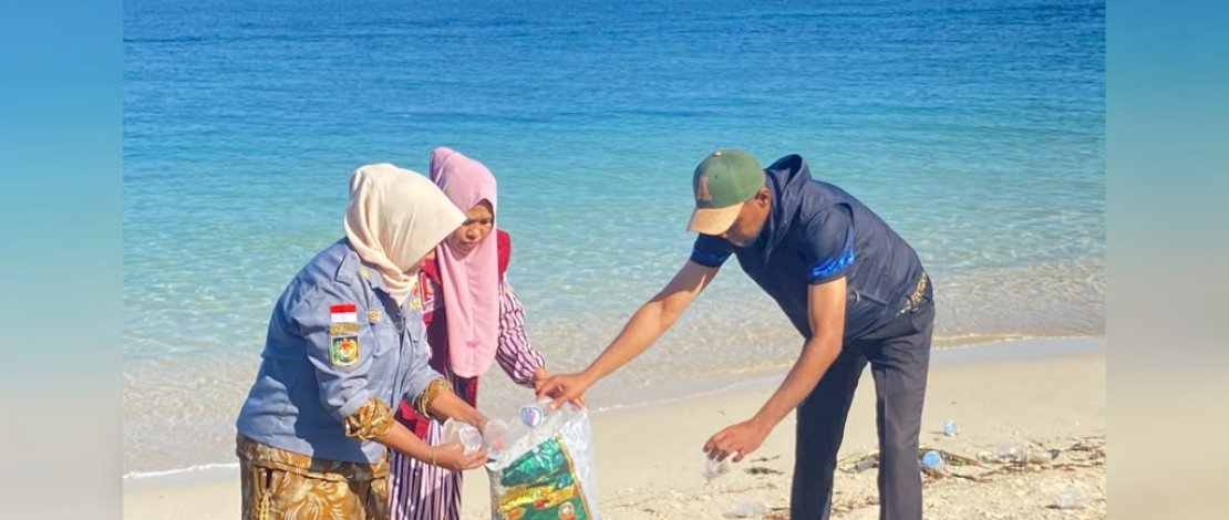 Kecamatan Ujung Pandang Edukasi Warga Pulau Lae-Lae Pilah Sampah, 353,1 Kg Berhasil Dikumpulkan