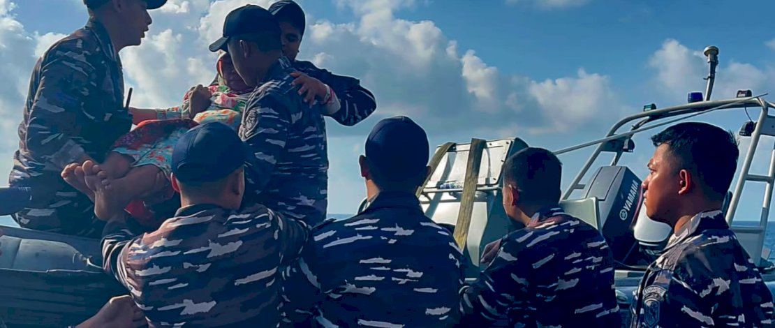 Dua Korban KLM Nurul Salsa 01 Ditemukan Selamat, KRI Marlin-877 Lanjutkan Pencarian Tiga Penumpang Hilang