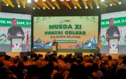 Di Hadapan Ketum Golkar Bahlil Lahadalia, Andi Sudirman: Fraksi Golkar DPRD Sangat Mendukung Pembangunan Daerah