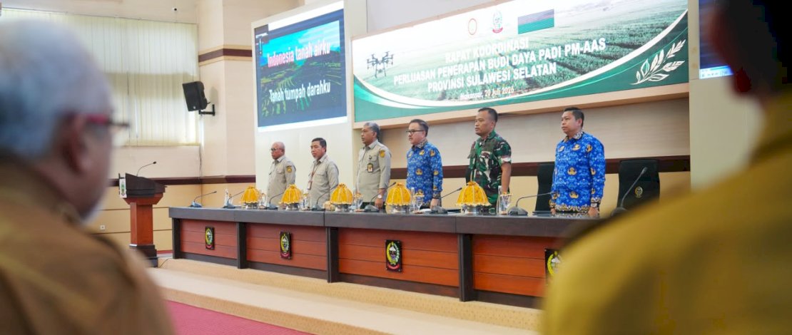 Kementan dan Pemprov Sulsel Percepat Implementasi PM-AAS, Targetkan 91.340 Hektare Budidaya Padi