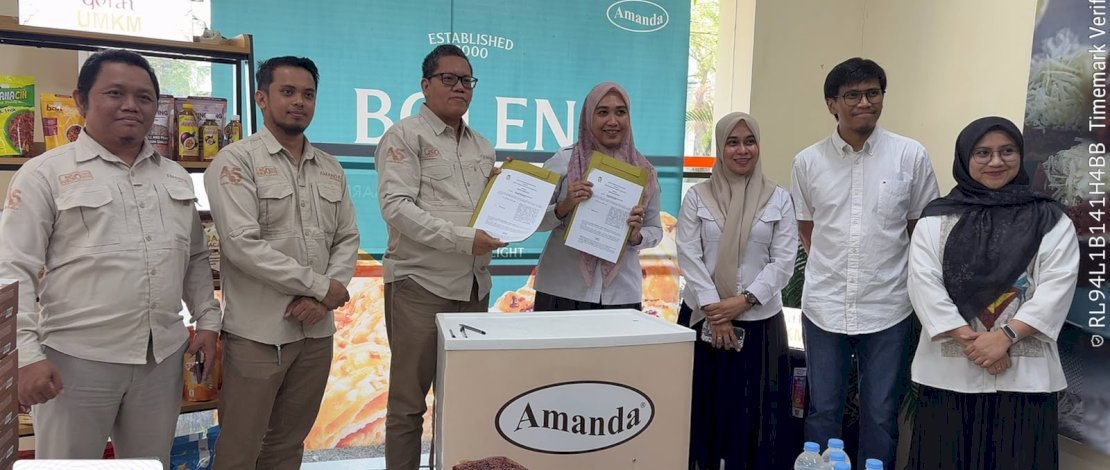 Kolaborasi dengan Amanda Brownies, Gerai UMKM Makassar Perluas Jaringan Pemasaran