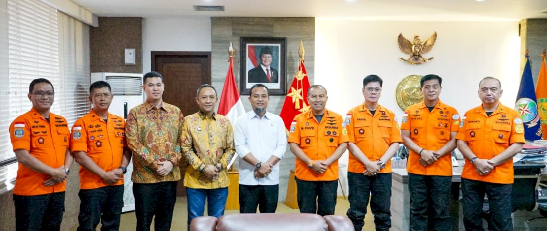 Temui Kepala Basarnas RI, Gubernur Sulsel Minta Perhatian Nasional untuk Penguatan Basarnas di Wilayah Kepulauan