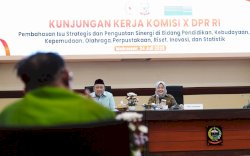 Terima Kunker Komisi X DPR RI, Wagub Sulsel Sampaikan Harapan Ini
