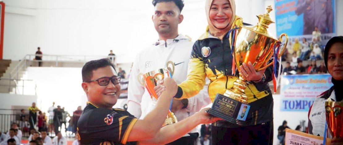 Ratusan Karateka Ramaikan Kejurda INKANAS Piala Kapolda Sulsel, Batalyon A Pelopor dan Tompo Tika Jadi Juara Umum