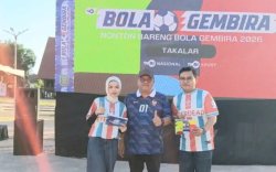 Nobar Piala Dunia 2026 di Takalar Jadi Panggung Hiburan Rakyat dan Penggerak UMKM