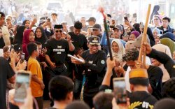 Hadiri Mappadendang di Desa Lise, Bupati Sidrap Tegaskan Tradisi dan Pertanian Harus Tumbuh Bersama