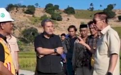 Jembatan Gantung Paitana Jeneponto Jadi Urat Nadi Mobilitas Warga, Hamka B Kady Harap Selesai Tepat Waktu