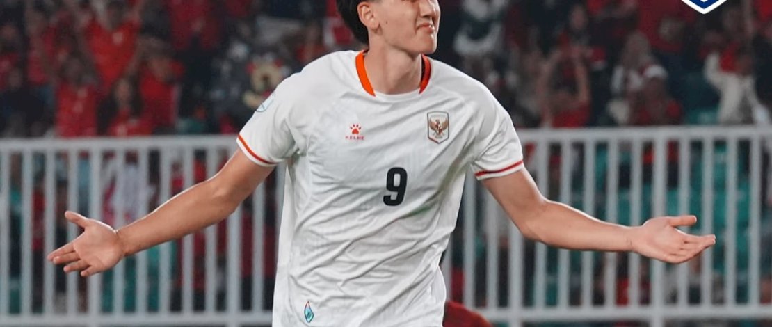 Mitchell Baker tampil gemilang lewat hattrick dan membawa Garuda meraih tiga poin perdana.