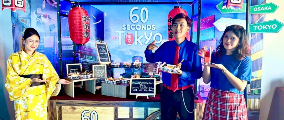 Aston Makassar Hadirkan Sensasi Japanese Street Food Lewat Program "60 Seconds to Tokyo"