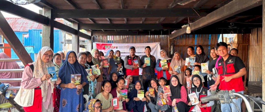 Dari Pesisir untuk Masa Depan, Mahasiswa KKN Unhas Bangun Budaya Literasi di Desa Pitue