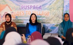 Wujudkan Keluarga Sejahtera, Ketua TP PKK Bantaeng Buka PUSPAGA Goes to Village di Desa Bonto Tiro