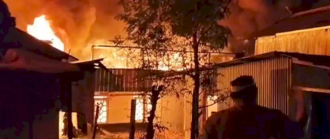 Permukiman Padat di Tallo Dilalap Api, 50 Rumah Hangus dalam Hitungan Jam
