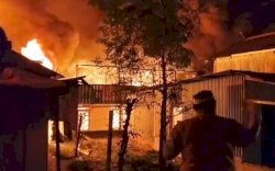 Permukiman Padat di Tallo Dilalap Api, 50 Rumah Hangus dalam Hitungan Jam