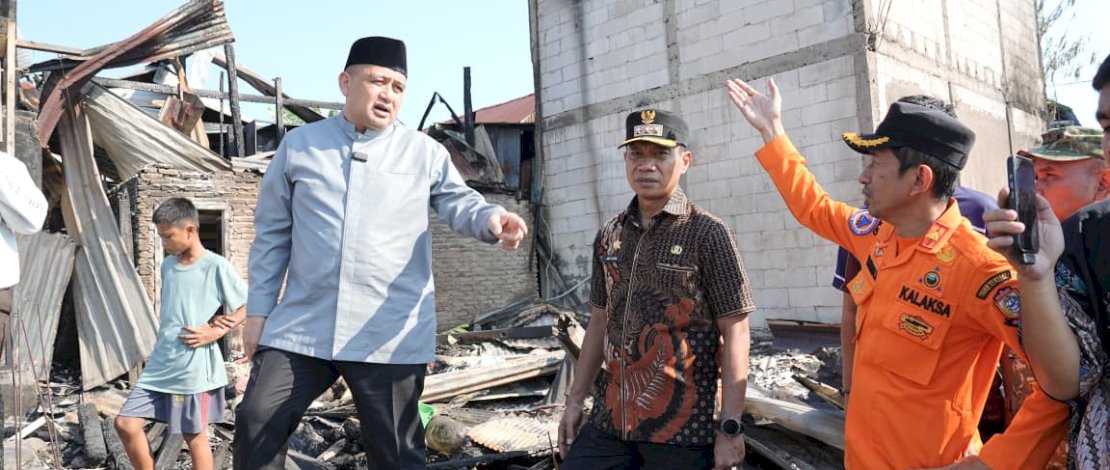 Appi Pastikan Korban Kebakaran Tallo Tak Hadapi Musibah Sendiri, Pemkot Makassar Siapkan Hunian hingga Material Bangunan