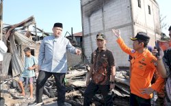 Appi Pastikan Korban Kebakaran Tallo Tak Hadapi Musibah Sendiri, Pemkot Makassar Siapkan Hunian hingga Material Bangunan