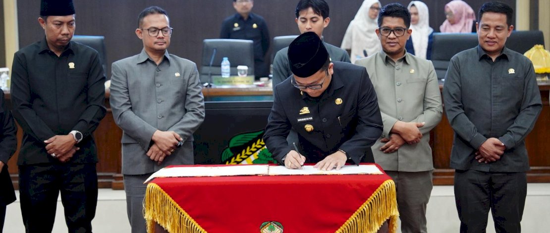 Perda Pertanggungjawaban APBD 2025 Resmi Disahkan, Gowa Pertahankan WTP Ke-14 dan Siap Genjot Kinerja 2026