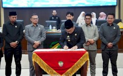 Perda Pertanggungjawaban APBD 2025 Resmi Disahkan, Gowa Pertahankan WTP Ke-14 dan Siap Genjot Kinerja 2026
