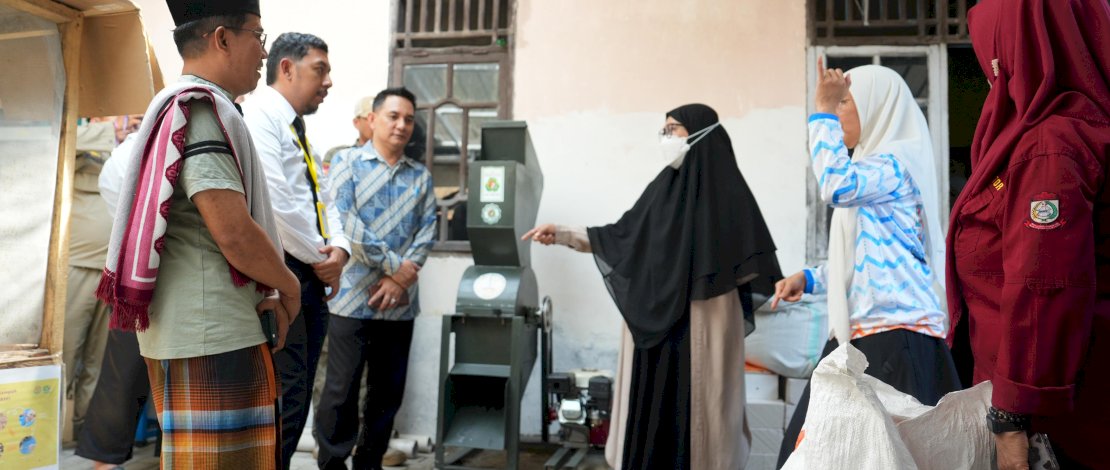 Melinda Aksa Apresiasi Warga Sulap Rumah Menjadi Pusat Pengolahan Sampah Organik