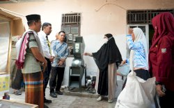 Melinda Aksa Apresiasi Warga Sulap Rumah Menjadi Pusat Pengolahan Sampah Organik