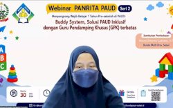 Pokja Bunda PAUD Sulsel Gelar Webinar PANRITA PAUD Seri 2, Perkuat Layanan Inklusif Sambut Wajib Belajar 1 Tahun Prasekolah