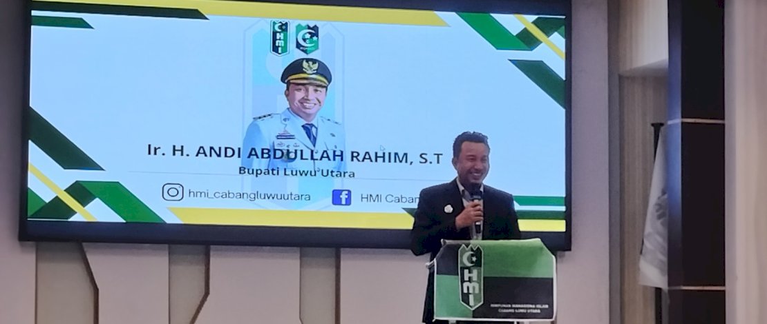 Bupati Andi Abdullah Rahim Ajak HMI dan KOHATI Kolaborasi Wujudkan Luwu Utara yang Maju dan Unggul