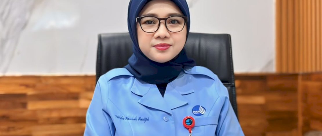 Pelaksana Tugas (Plt) Direktur Keuangan Perumda Air Minum Kota Makassar, Wirda Fauzah Madjid, 