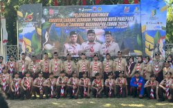 38 Pramuka Parepare Siap Harumkan Nama Daerah di Jambore Nasional XII, Wali Kota: Jadilah Duta Terbaik Kota Cinta