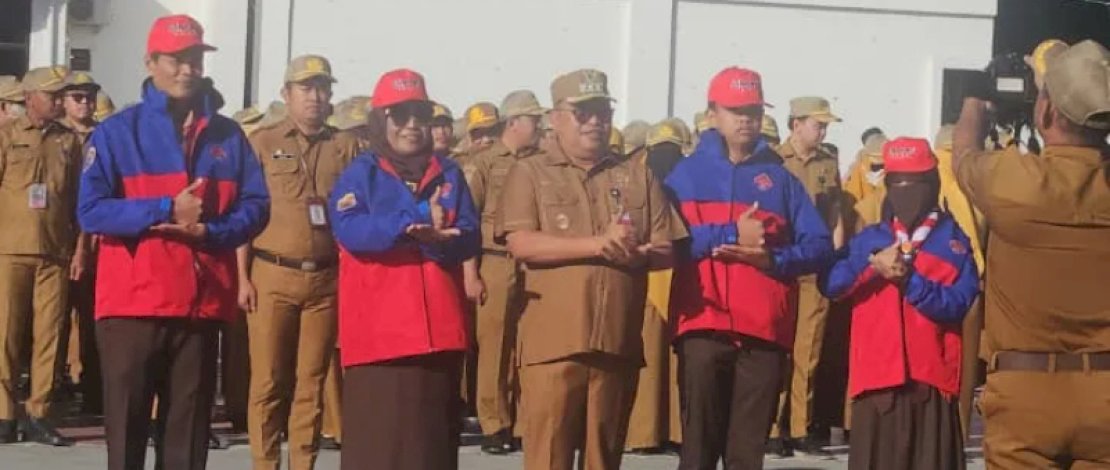38 Pramuka Takalar Siap Berlaga di Jambore Nasional XII, Bupati Daeng Manye: Bawa Pulang Prestasi dan Pengalaman
