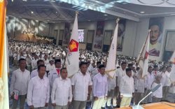 Rakorda Gerindra Sulsel, Dasco Kukuhkan 5 Bupati Jadi Ketua DPC