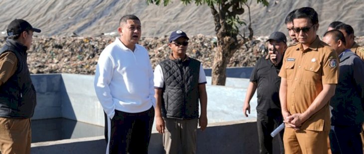 Munafri Percepat Transformasi TPA Tamangapa, Progres Sanitary Landfill Tembus 93 Persen