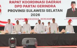 Panaskan Mesin Politik di Rakorda, Darmawangsyah Muin: Satukan Semangat Perjuangan Menangkan Gerindra di Pemilu 2029
