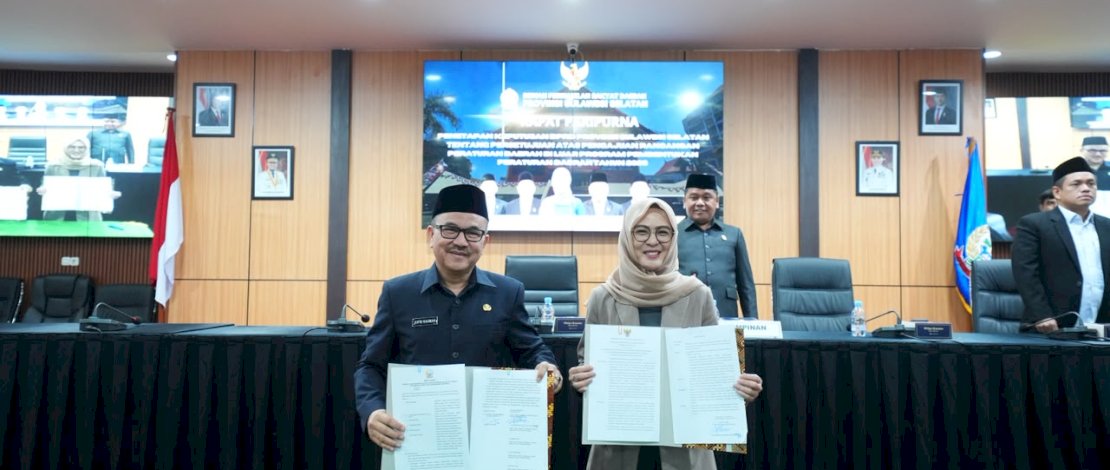 DPRD Sulsel Setujui Pengajuan Dua Ranperda di Luar Propemperda Tahun 2026, Dorong Penguatan PAD dan Layanan UMKM