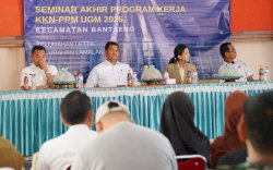 Hadiri Seminar Akhir KKN-PPM UGM, Bupati Bantaeng Apresiasi Dedikasi Mahasiswa untuk Daerah