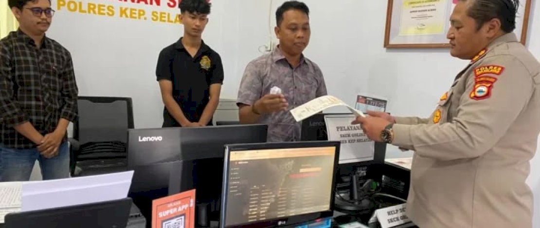 Pelayanan Surat Keterangan Catatan Kepolisian (SKCK) pada Satuan Intelkam Polres Kepulauan Selayar.