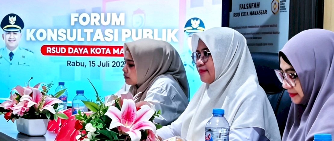 Jalin Keterbukaan, RSUD Daya Kota Makassar Gelar Forum Konsultasi Publik