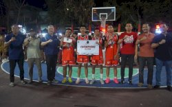 Bupati Pinrang Tutup Kompetisi Basket 3X3 Antarpelajar dan Klub