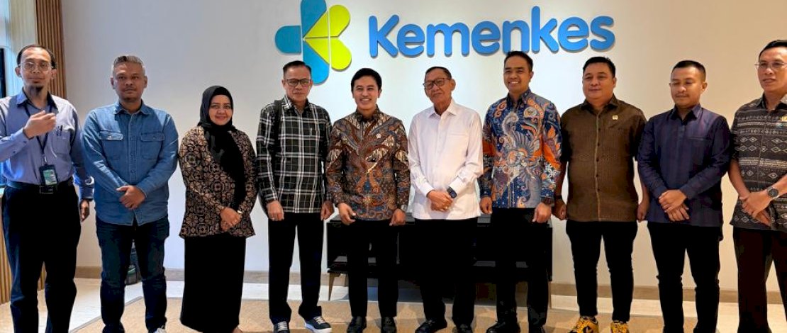 Anggota Badan Anggaran (Banggar) DPR RI, Hamka B Kady, memfasilitasi audiensi antara Wakil Menteri Kesehatan (Wamenkes) RI Dante Saksono Harbuwono dengan rombongan Komisi III DPRD Kabupaten Takalar, Sulawesi Selatan.