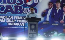 Bupati Luwu Utara Hadiri Muscab PAN, Tekankan Politik Tak Boleh Hambat Pembangunan