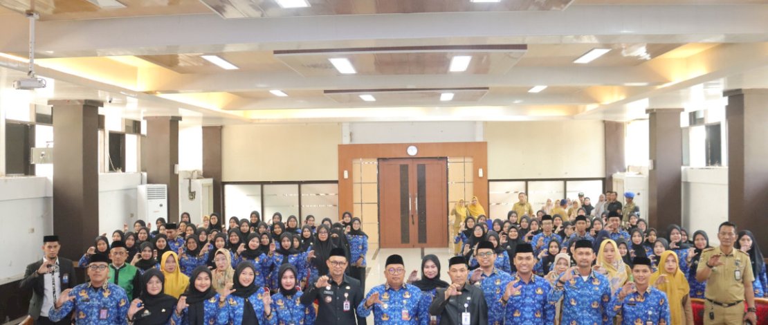 85 CPNS Takalar Resmi Jadi PNS, Daeng Manye Titip Pesan: Jadilah Agen Perubahan