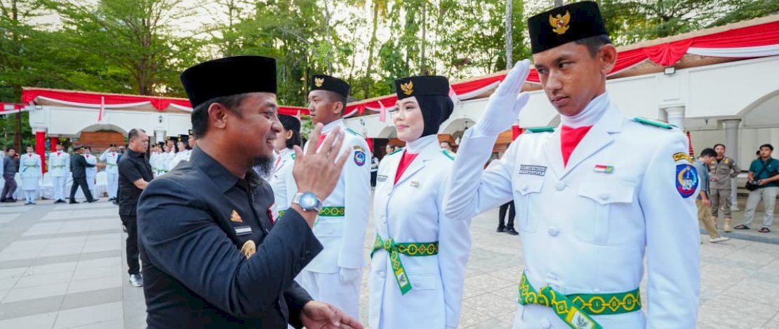 Sebanyak 73 pemuda-pemudi terbaik dari seluruh kabupaten/kota di Sulsel resmi dikukuhkan sebagai anggota Pasukan Pengibar Bendera Pusaka (Paskibraka) Tingkat Provinsi Tahun 2026.