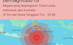 Gempa Magnitudo 7,0 Guncang NTT, BMKG Keluarkan Peringatan Dini Tsunami