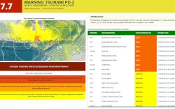 BMKG Keluarkan Status Siaga Tsunami untuk 3 Daerah Sulsel, Warga Diminta Segera Evakuasi