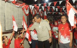 Semarak HUT RI ke-81, 13 Lorong Asrama Brimob Adu Kreativitas di Hadapan Kapolda Sulsel