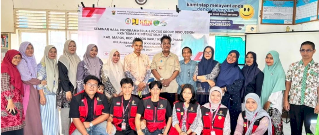 Digitalisasi Infrastruktur Desa! Mahasiswa KKN Unhas Sulap Kelurahan Baji Pamai Punya Portal Digital SIGAP-JI