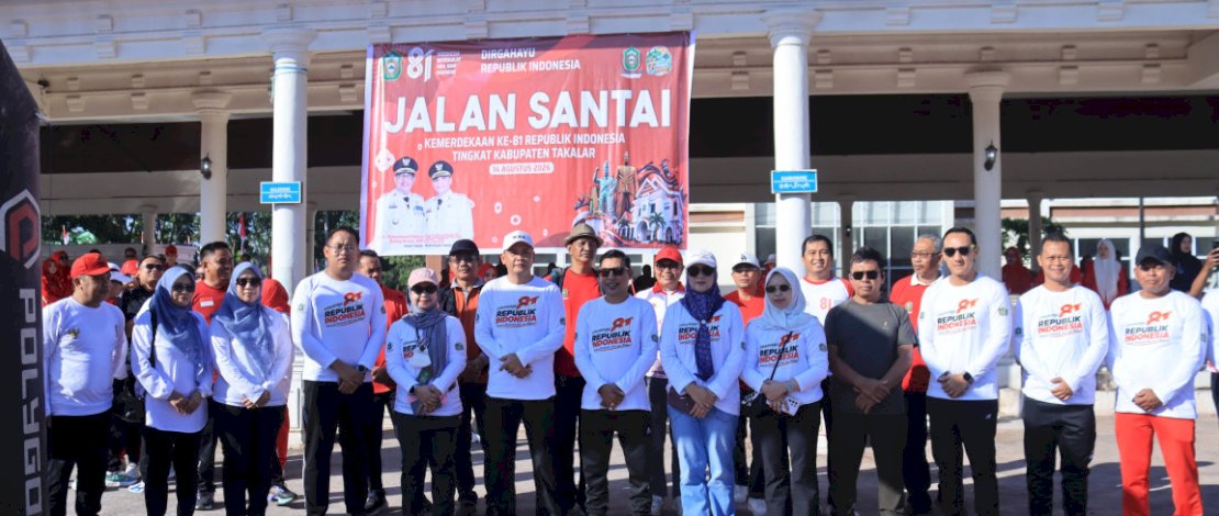 Semarak HUT ke-81 RI, Pemkab Takalar Ajak Warga Bergerak Sehat dan Peduli Pembangunan