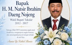 Kabar Duka, Mantan Wakil Bupati Takalar H. M. Natsir Ibrahim Daeng Nojeng Wafat