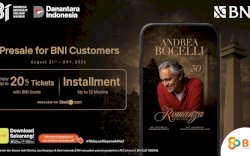 BNI Hadirkan Akses Eksklusif Menikmati Andrea Bocelli "Romanza" di Indonesia